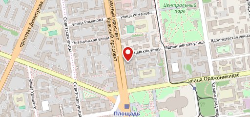 Парадиз на карте