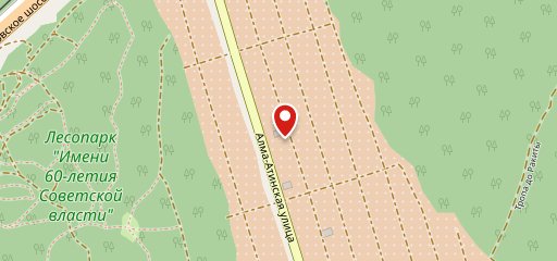 Парадиз на карте