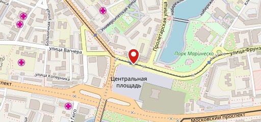 Парадокс, Кафе-бар на карте