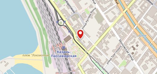 Паравоз на карте