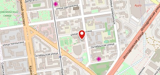 Paris на карте