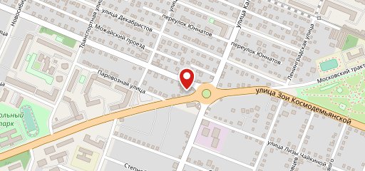 Париж на карте