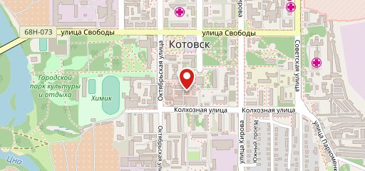 Парижский дворик на карте