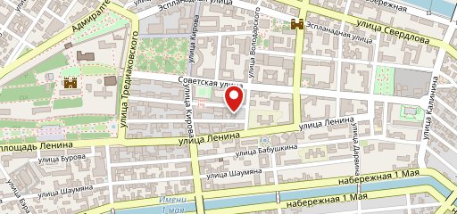 Парк Культуры на карте