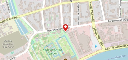 Парк на карте