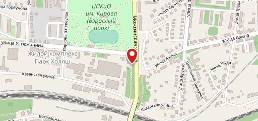 Парк на карте