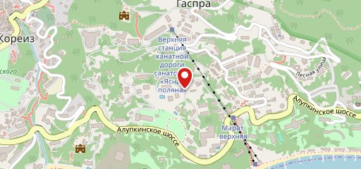 Парк-Отель "Мисхор" на карте