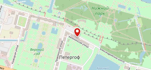 Парк кафе на карте