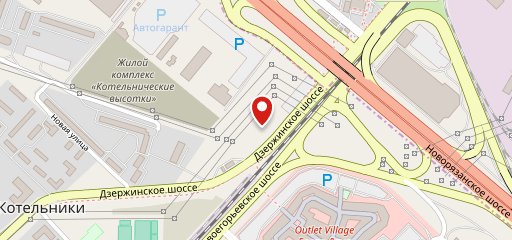 Стоянка Котельники на карте