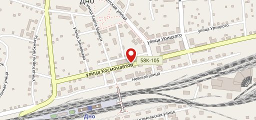 Паркинг пицца и суши на карте