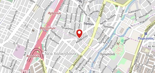 Πάροδος на карте