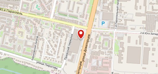 Паром на карте