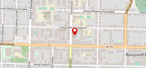 Паром на карте