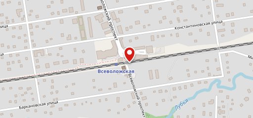 Паровоз на карте