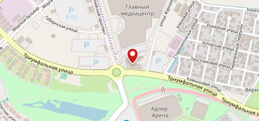 Ресторан Parterre на карте