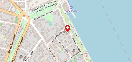 Парус Бар Волжские Зори на карте