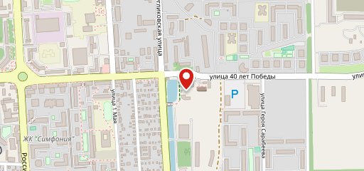 Парус на карте