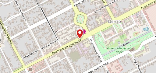 Парус на карте