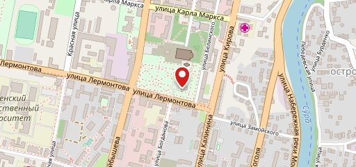 Парус на карте
