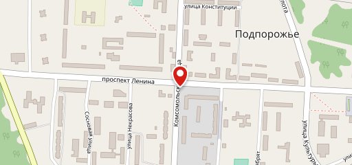 Ресторан "Парус" на карте