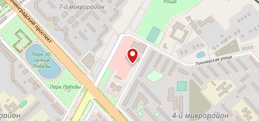 Парус на карте