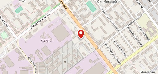 Парус на карте