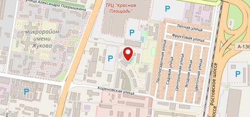 Василёк на карте