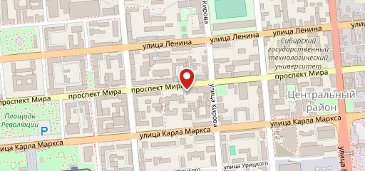 Пассаж на карте