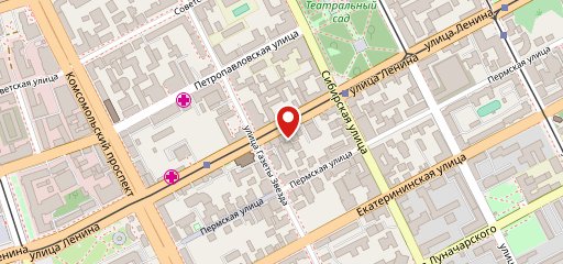 Пастарь на карте
