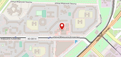Патио на карте