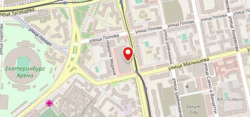 Поль бейкери на карте