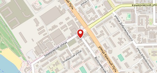 Паутина на карте