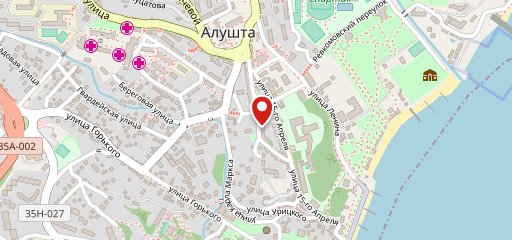 Паутинка на карте