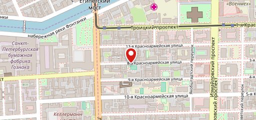 Ozzi, Кафе на карте