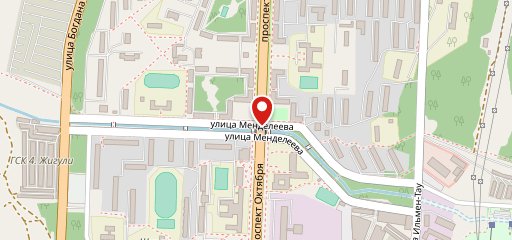 Павильон быстрого питания на карте