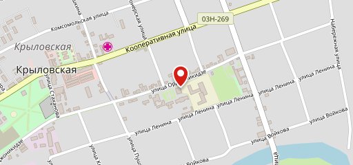 Павильон" Горячие Пирожки" на карте