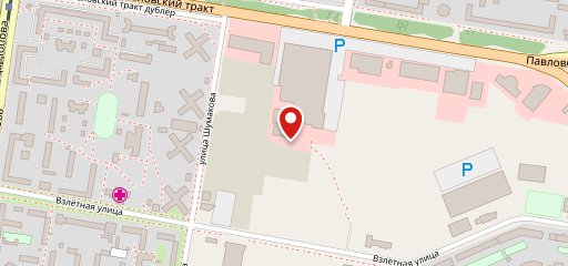 Павловские бани на карте