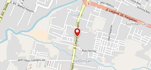 Pecel Power Rangers Kebonsari на карте