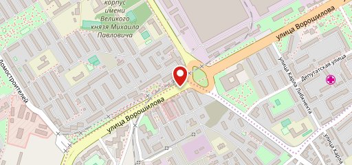 Печка, Пекарня на карте