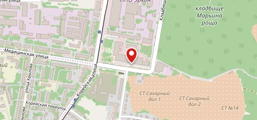 Печка, сеть кафе быстрого обслуживания на карте