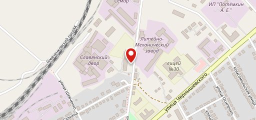 Печка, сеть кафе на карте