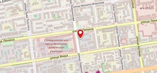 Печка на карте