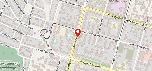Печка на карте