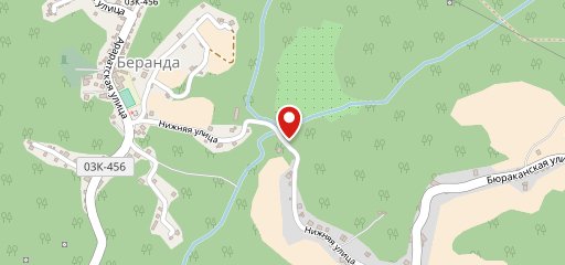 Пейзаж на карте