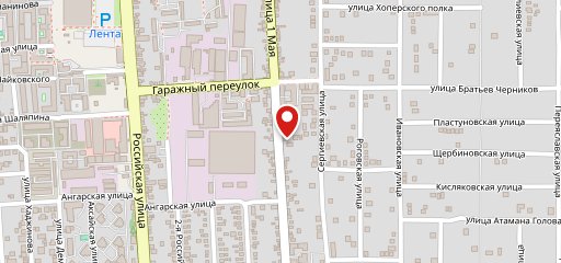 Пекарь на карте