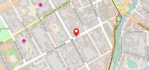 Пекарь на карте