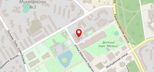 Одинцово на карте