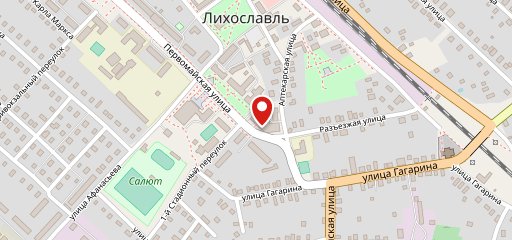 Пекарня № 1 на карте