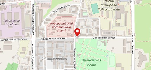 Пекарня № 1 на карте