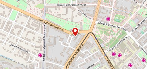 Пекарня № 1 на карте